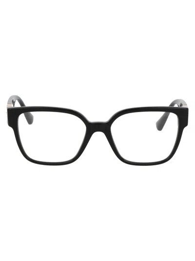 Versace Eyewear Eyeglasses In Black