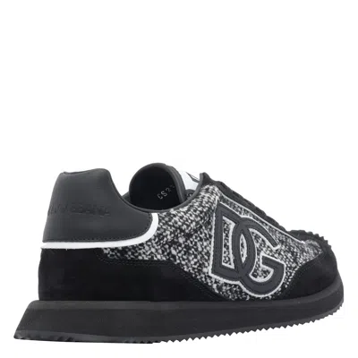 Dolce & Gabbana Dolce&gabbana Men Dg Cushion Sneakers In Black