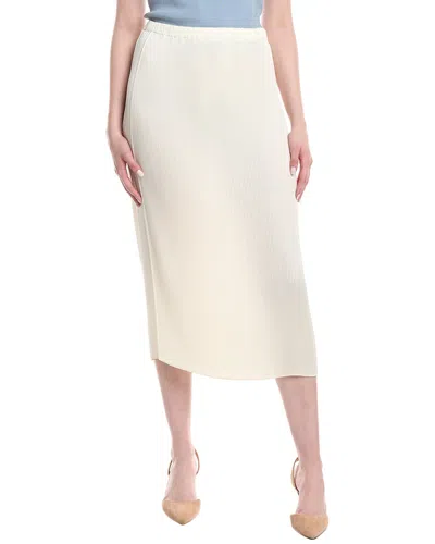 Lafayette 148 Pull-on Midi Skirt In Neutral