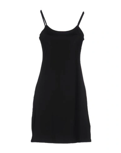 Jil Sander Short Dresses In Black