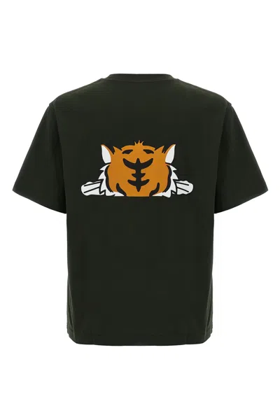 Kenzo Tiger Graphic T-shirt In Black