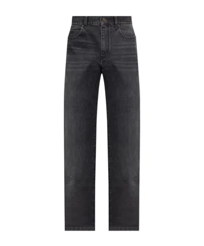 Isabel Marant Belt Loop Jeans In Gray
