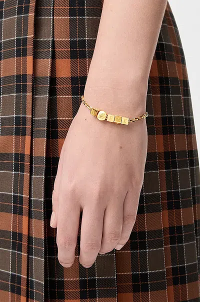 Loewe Adjustable Bracelet In Gold