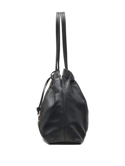 Marc Jacobs Cristina Tote With Chain Embellishments And Drawstring Closure In Black