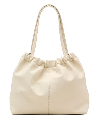 Marc Jacobs The Cristina Chain-embellished Drawstring Tote Bag In Neutral