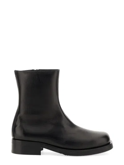 Our Legacy Camion Boot Boots In Black Leather In Black