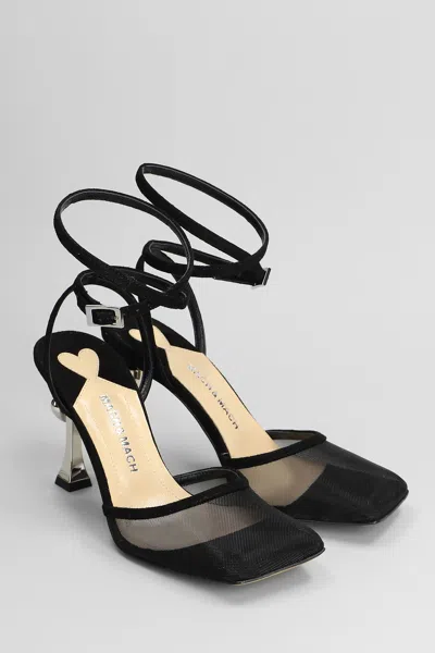 Mach &amp; Mach Pumps In Black Polyamide In Black