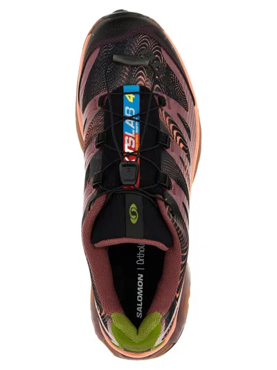 Salomon Xt-4 Rubber-trimmed Mesh Sneakers In Multi