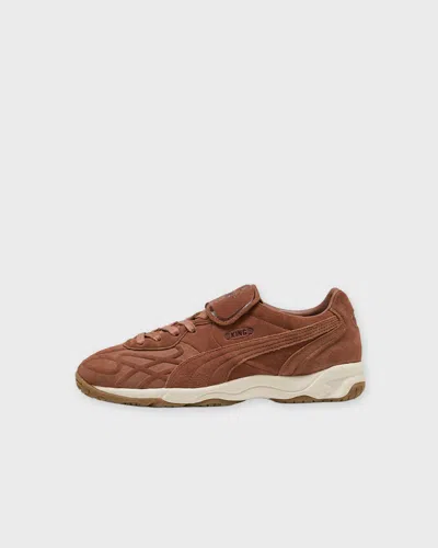 Puma Sneakers King Indoor Clean Brun In Brown