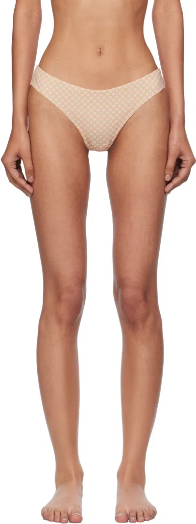 Fruity Booty Pink Carmen Bikini Bottom In Multi