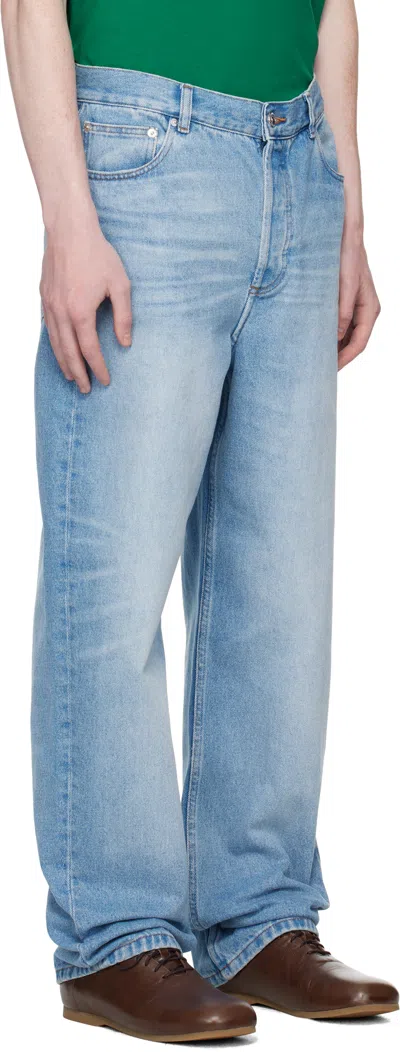 Apc Blue Solal Jeans In Blue