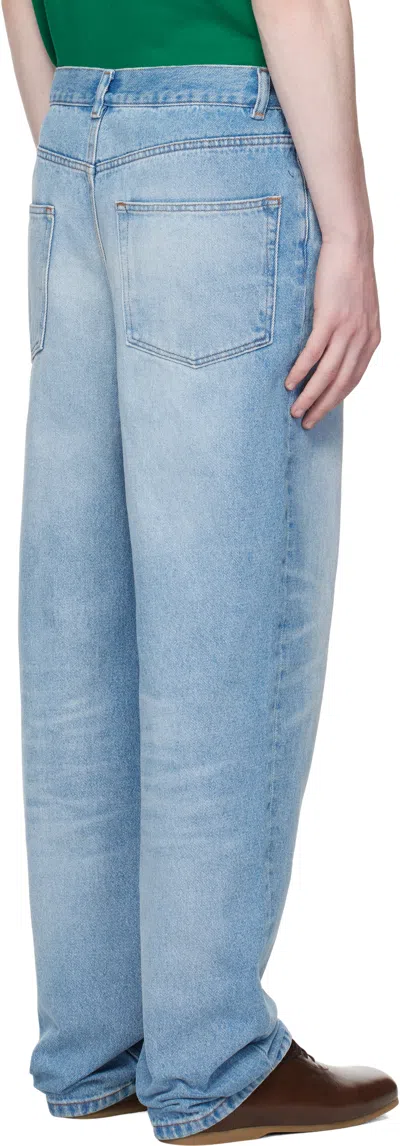 Apc Blue Solal Jeans In Blue