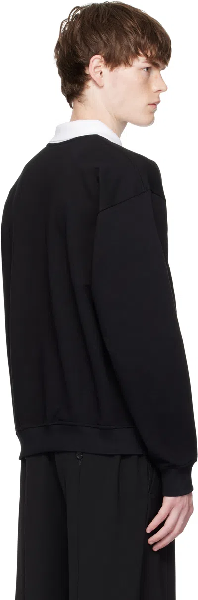 Ernest W Baker Black Golf Polo In Multi