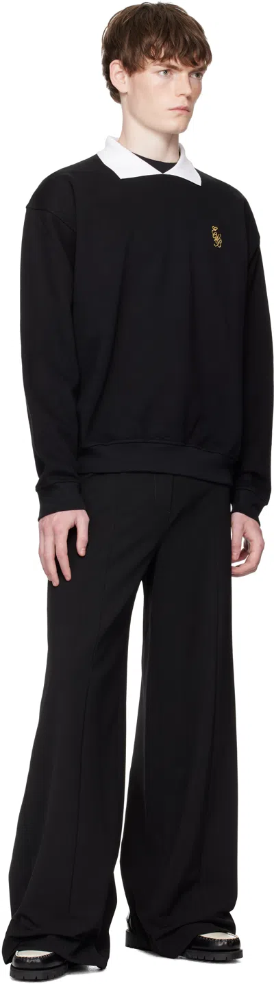 Ernest W Baker Black Golf Polo In Multi