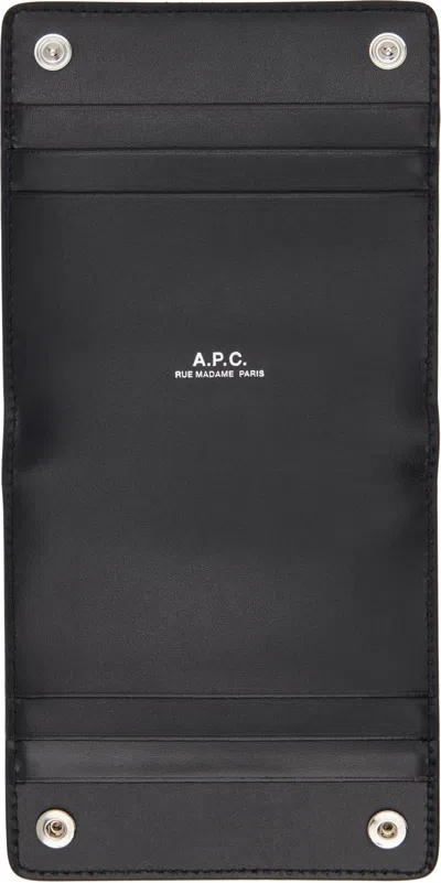 Apc André Bifold Cardholder In Black