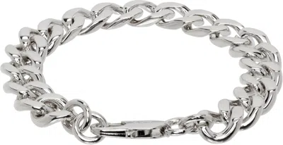 Apc Minimal Maxi Bracelet In Silver