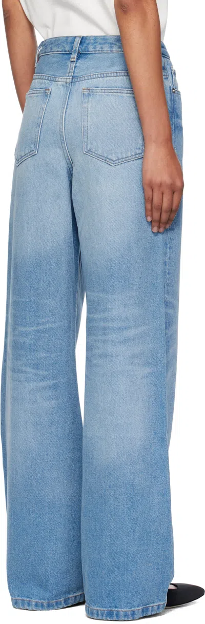 A.p.c. Elisabeth Jeans In Blue
