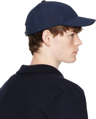 Apc Navy Charlie Cap In Blue
