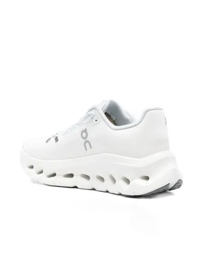 On Running Cloudtilt Sneakers With Lace-up Upper And Cloudtech Sole In White