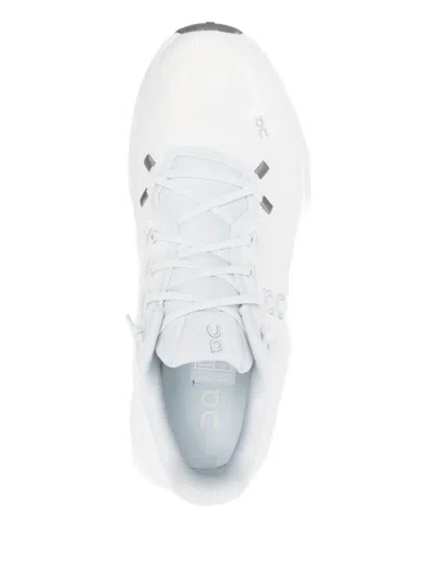 On Running Cloudtilt Sneakers With Lace-up Upper And Cloudtech Sole In White