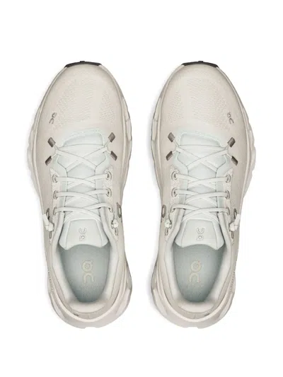 On Running Cloudtilt Sneakers With Lace-up Upper And Cloudtech Sole In White