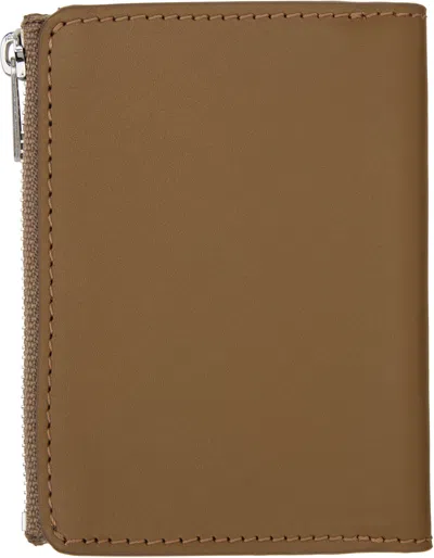 Apc Stefan Zip Card Holder In Brown