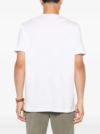 Paul & Shark Light Cotton Jersey T-shirt With Print In White