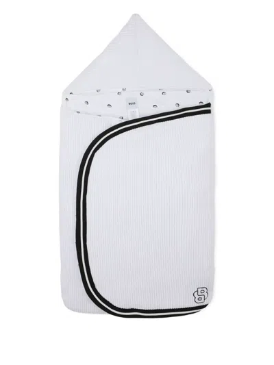 Bosswear Striped Sleep Bag In White