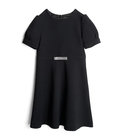 Versace Embellished Dress In Black