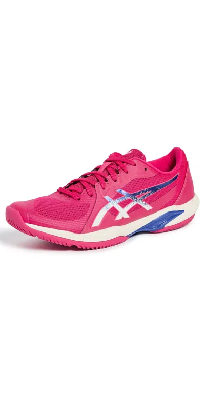 Asics Solution Swift Sneakers Bright Rose/dark In Red
