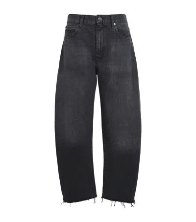 Frame The Bubble Crop Jean In Black