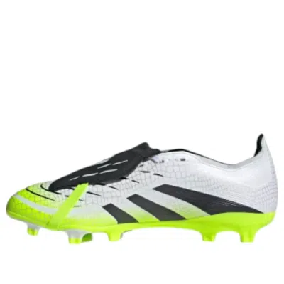 Adidas Originals Adidas Predator League Fold Over Tongue Fg 'cloud White Black Lucid Lemon' In Multi