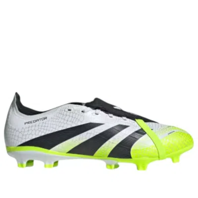 Adidas Originals Adidas Predator League Fold Over Tongue Fg 'cloud White Black Lucid Lemon' In Multi