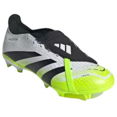 Adidas Originals Adidas Predator League Fold Over Tongue Fg 'cloud White Black Lucid Lemon' In Multi