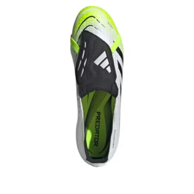 Adidas Originals Adidas Predator League Fold Over Tongue Fg 'cloud White Black Lucid Lemon' In Multi