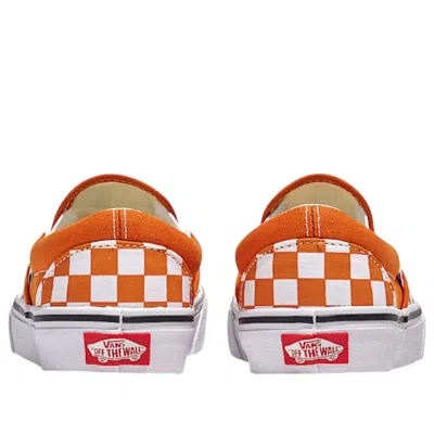 Vans Classic Slip-on Checkerboard 'marmalade Orange'