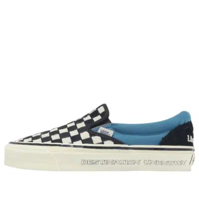 Vans X Liberaiders Classic Slip-on Reissue 98 Lx 'checkerboard Blue' In Multi