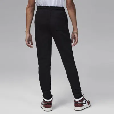 Air Jordan (gs)  Essentials Member Sweatpants 'black Red' In Multi