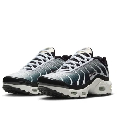Nike (gs)  Air Max Plus 'black White Sail Metallic Cool Grey' In Multi