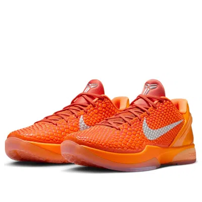Nike Kobe 6 "total Orange" Sneakers In Orange