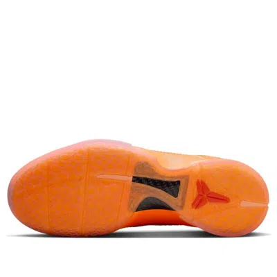 Nike Kobe 6 "total Orange" Sneakers In Orange