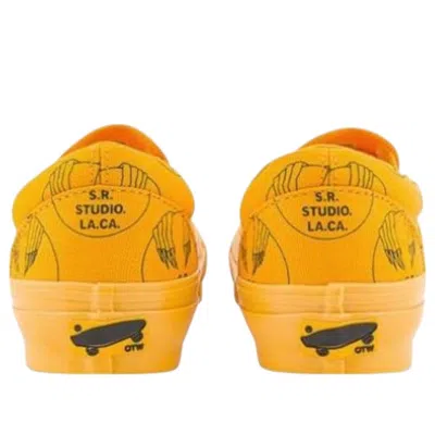 Vans X S.r. Studio. La. Ca. Otw Slip-on 98 Vibram 'sr Claw Print' In Gold