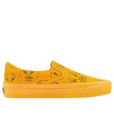 Vans X S.r. Studio. La. Ca. Otw Slip-on 98 Vibram 'sr Claw Print' In Gold