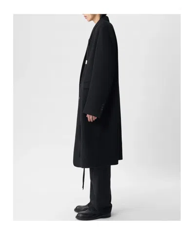 Ann Demeulemeester Felix Long High Comfort Tailored Jacket In Black