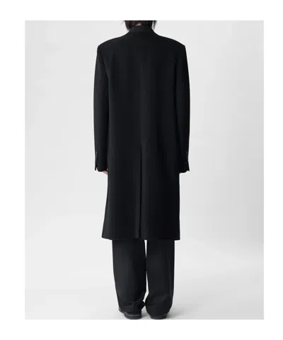 Ann Demeulemeester Felix Long High Comfort Tailored Jacket In Black