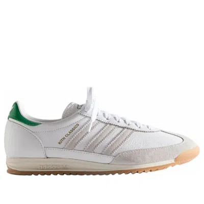 Adidas Originals X Kith Classics Sl72 'white Green' In Multi