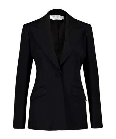 Gabriela Hearst Single-button Wool Blazer In Black