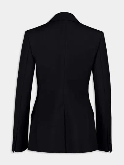 Gabriela Hearst Single-button Wool Blazer In Black