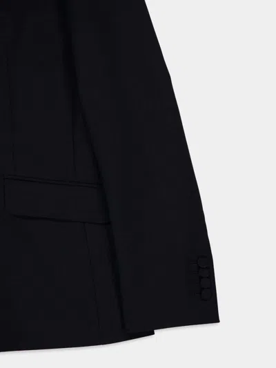 Gabriela Hearst Single-button Wool Blazer In Black