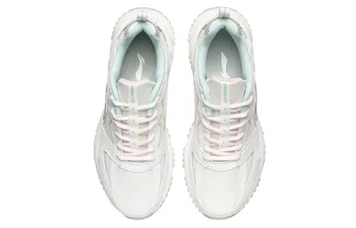 Li-ning (wmns)  Retro Running Shoes 'white Pink' In Multi